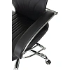 Кресло VB_EChair 655LT SL/TPU черный экокожа крестов. хром