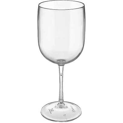 Бокал для вина 400млd=85мм.h=220мм. поликарб.,прозрачн. Классик  (77164)