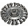 Корщетка для УШМ BOSCH 115мм, M14, дисковая, плоская, витая (2609256512)