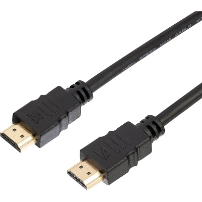 Кабель Bigtech (OAVDC12) HDMI 4K 2.0 M/M, 1 м, чер