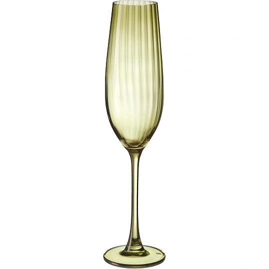 Набор бокалов для шамп COLUMBA OPTIC 260мл;Травянисто-зеленый 2шт, БСС0513