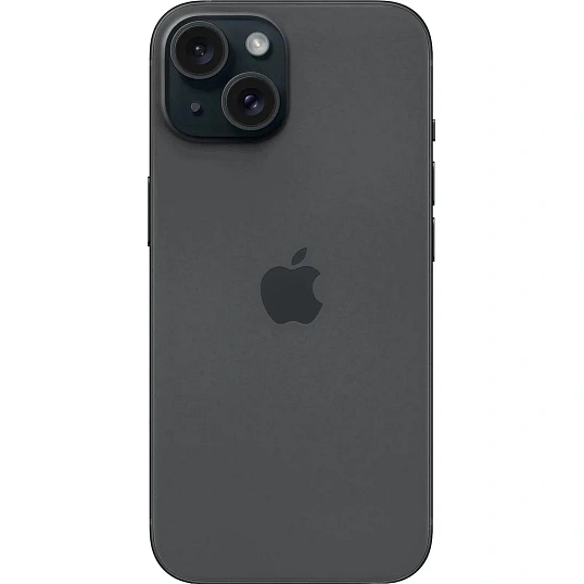 Смартфон Apple iPhone 15 A3090 128Gb черный (MTP03HN/A)