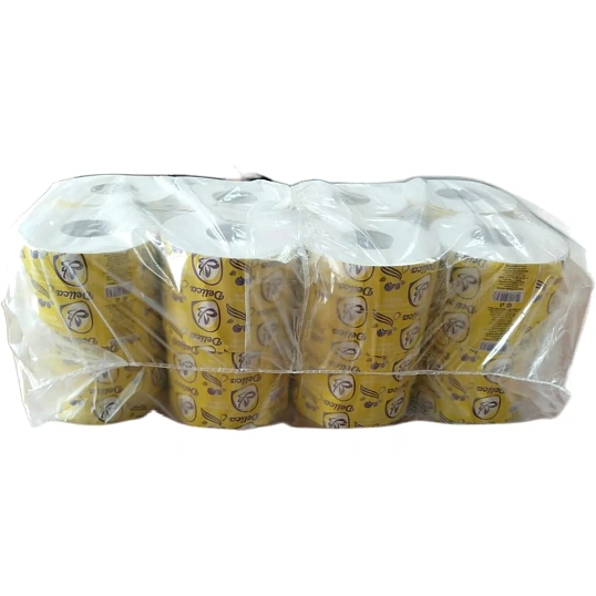 Бумага туалетная Delica Макси 1 слой 70 метров на втулке 16 рул/уп