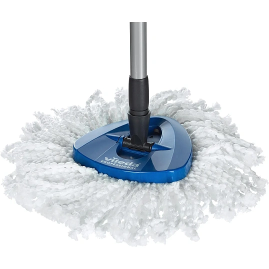 Комплект для уборки Vileda УльтраСпин Мини 158010 голубой стелескоп.ручкой