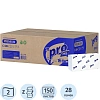 Полотенца бумажные Z слож PROtissue Instant 2сл 150л 28пач/уп С444