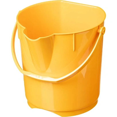 Ведро 12 л. полипропилен пов.прочности ,жёл