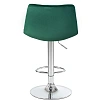 Стул барный LO_DOBRIN TAILOR LM-5017-N зеленый велюр MJ9-88/хром 2шт/уп