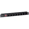 Блок розеток ExeGate ServerPro PDU-19H801 Al-8S-C14-SW (EX280840RUS)