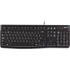 Клавиатура Logitech USB K120 ANSI EN/RU BLACK (920-002583)