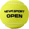 Мяч теннисный NS OPEN X3, уп.3 шт,одобр.ITF, сукно, нат.резина,желтый, UAA1