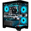 Корпус Bloody BD-CC103 чер.безБП mATX 7x120mm USB2.0x3.0 audio bott PSU