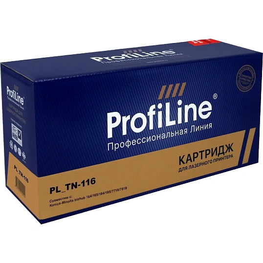 Картридж лазерный ProfiLine TN-116 чер. для Konica Minolta Bizhub 164
