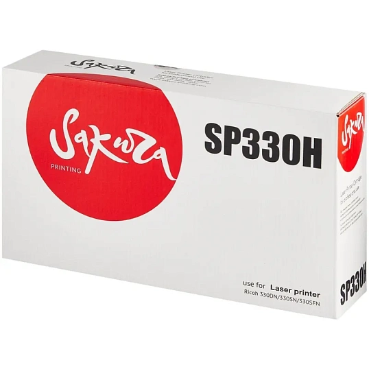 Картридж лазерный SAKURA SP330H чер. для Ricoh