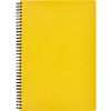 Бизнес-тетрадь А4,96л,кл,спир,пластик,тон.бл. Attache Bright colours Желтый