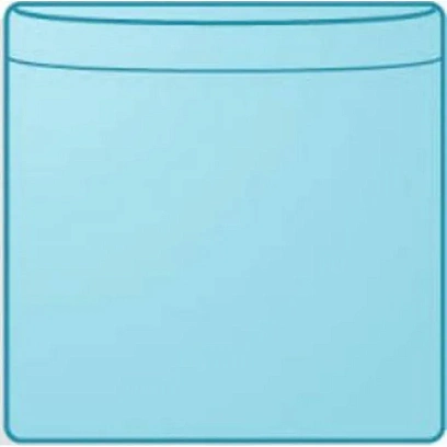Наволочка н/с 60х60см спанбонд пл.25, голубая, 10 шт/уп  Гекса