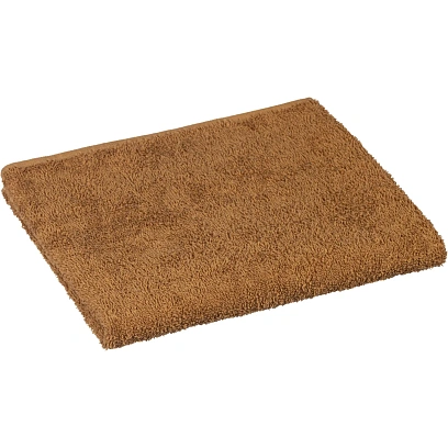 Набор полотенец махровых без бордюр 440 г/м2, 40х70 бежевый, 5шт