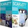 Чайник SCARLETT SC-EK27G101, 2200Вт, электрический 1.8л, стекло, сталь