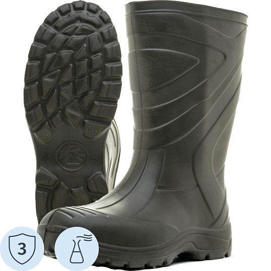 Сапоги LIGHT 900  цв.,олив ЭВА р. 44/45