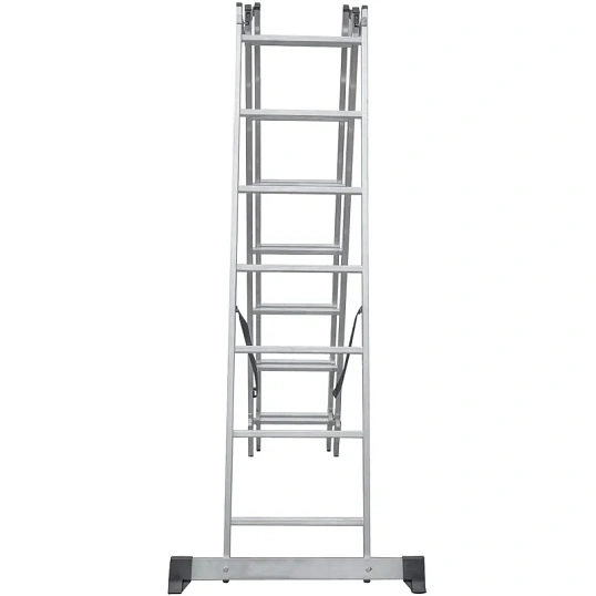 Лестница ал. трёхсекционная Новая Высота NV 1230, 3х7 перекл 1230307