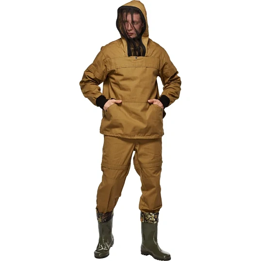 Костюм летний противоэнцефалитный КБР тк.Палатка хаки 64-66/170-176