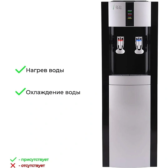 Кулер для воды Ecotronic H1-L черный