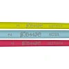Набор кистей Комус Класс Максики щетина,пл(№4),кр(№3)коза,кр(№2),3шт,европ