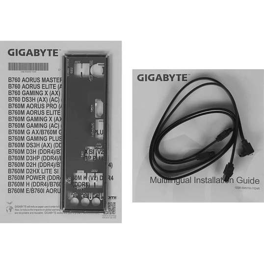Материнская плата Gigabyte B760 DS3H s1700 Intel B760 4xDDR5 ATX
