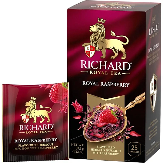 Чай Richard Royal Raspberry травяной 25 сашет