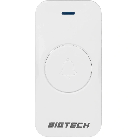 Звонок дверной Bigtech DB02V-1B1R-WH-100,беспроводной