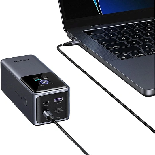 Внешний аккумулятор UGREEN PB721 (35524B)20000mAh 130W Fast Charging серый
