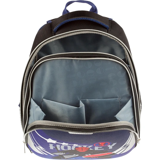 Ранец №1School Light 700г Hockey, 2 отд