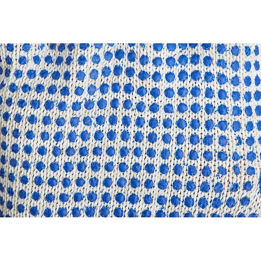 Перчатки защитные трикотажн ПВХ Точка 5нитей 48-50гр 10кл 300пар/уп(белые)