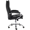 Кресло UP_EChair СН-701 Куба В хром ХДП Ср S-0401 (черный)