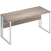Стол Комус Мебель К-Loft 241S016 1580х670х752 дуб сонома темн/белый