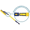 Щетка для снега телескопич. с поворотной головкой Goodyear WB-07 91-130см