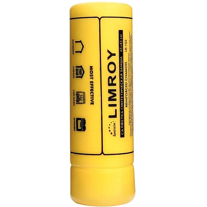 Салфетка из искусственной замши в тубе, большая (65х43х2мм) LIMROY LR-102