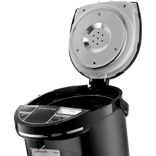 Термопот BRAYER 1096BR,1450Вт,5,5л,2 спос.подач.воды,LCD-дисп,под.темп,блок