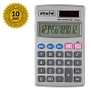 Калькулятор карманный Attache ATC-333-12P 12-ти разрядный серебристый