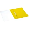 Скоросшиватель пластиковый A4 100/120, желтый, 10шт/уп