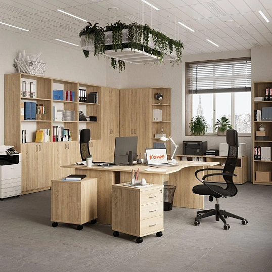 Тумба Easy One . мобильная 911274 (091) дуб сонома