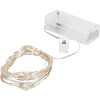 Гирлянда светодиодная 50 LED ламп, длина 500 cм, тепл.бел,1реж.арт.95938