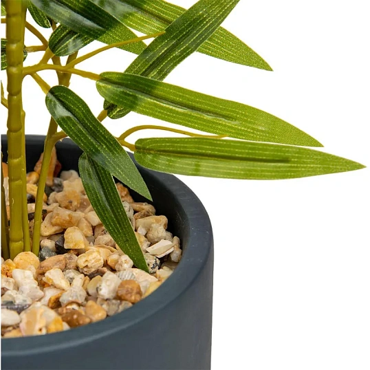 Растение Цветок искусственный Бамбук в цемент.горшке, Д125 Ш125 В650,Mia5