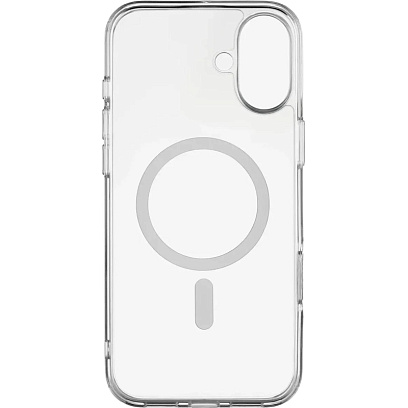 Чехол uBear Real Mag Case,защитн,iPhone16 Plus,усил.прозр(CS397TT67RL-I24M)