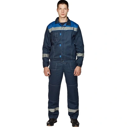 Костюм летний муж. л20-КБР син/вас (р.56-58) 170-176 (Арсенал-СП)