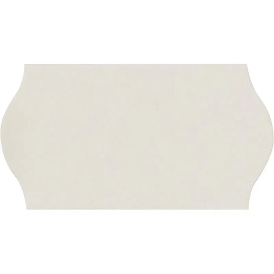 Этикет-лента Эконом 22х12 белая волна 1000шт/рул 10рул/уп