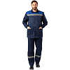 Костюм рабочий летний муж. л16-КБР с СОП син/вас (р.72-74) 194-200