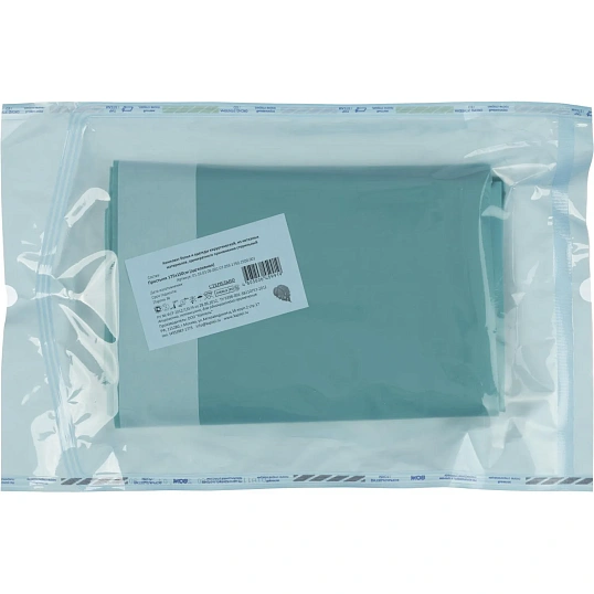 Простыня стерил, адгез, 175x150см, пл.59, 1шт./уп