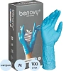 Перчатки нитрил, н/c, н/о, удлиненные, Benovy (M) 50п/уп, гол