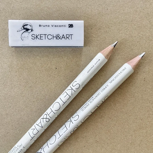 Ластик художественный SKETCH&ART супермягкий 42-0044