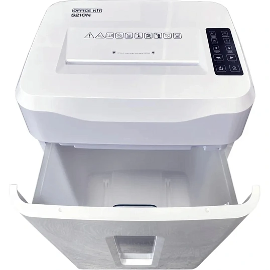 Шредер (уничтожитель) Office Kit S210N 3,9x38, P-4ур.секр, 16лист., 35л